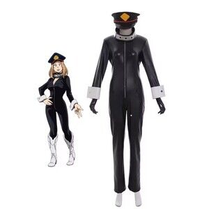 My Hero Academia Mt.Lady Women Anime Bodysuit Cosplay Costume Halloween Jumpsuit